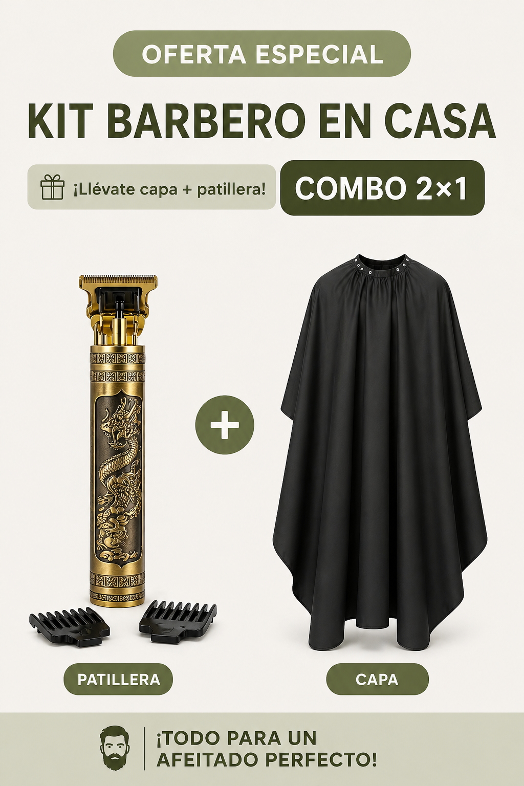 KIT BARBERO EN CASA